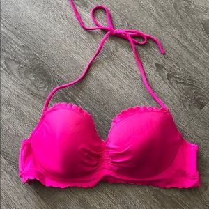 Pink Victoria’s Secret swimsuit top